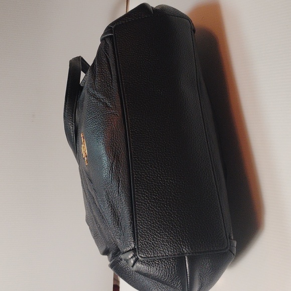 Coach C1454 Coach Maya Shoulder Bag In Black Pebbled Leather - Picture 8 of 12